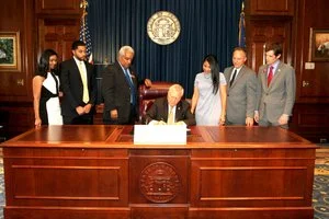 Georgia's HB 845 Signing - April 24, 2014